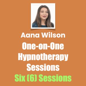 One-on-One Hypnotherapy Session, Six (6) Session Package
