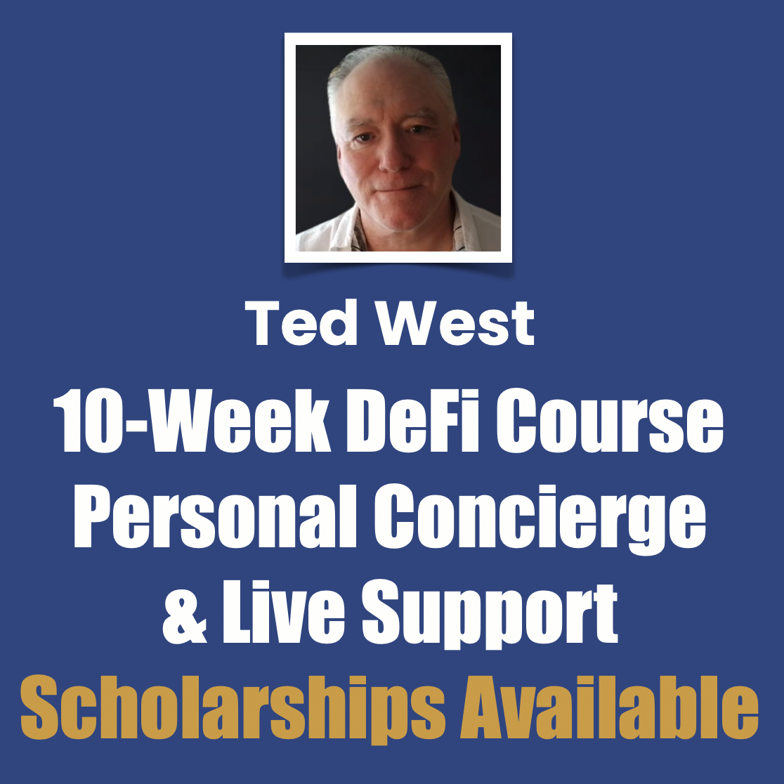 10-Week DeFi Course Personal Concierge and Live Support